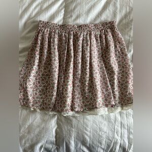 Forever 21 Rose skirt